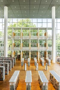 Malmö Stadsbibliotek. Malmö, Suède.