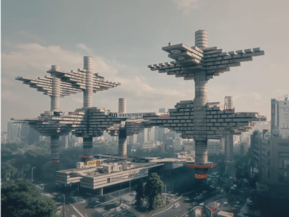 City in the Air – Redécouvrir l’utopie urbaine d’Arata Isozaki